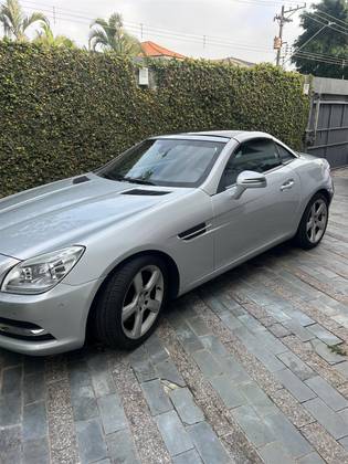 MERCEDES-BENZ SLK 250 1.8 CGI 16V TURBO GASOLINA 2P AUTOMÁTICO MERCEDES-BENZ SLK 250 1.8 CGI 16V TURBO GASOLINA 2P AUTOMÁTICO